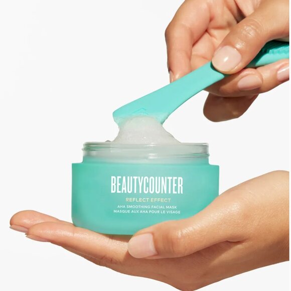 💚 *Beautycounter* Reflect Effect AHA Exfoliating Facial Mask + Tool - NEW! - Picture 8 of 13